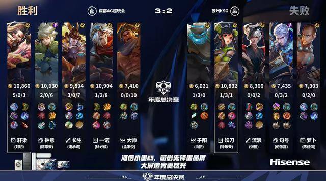 AG3-2KSG，钟意裴擒虎四杀，轩染曹操一打四，小俞心率180