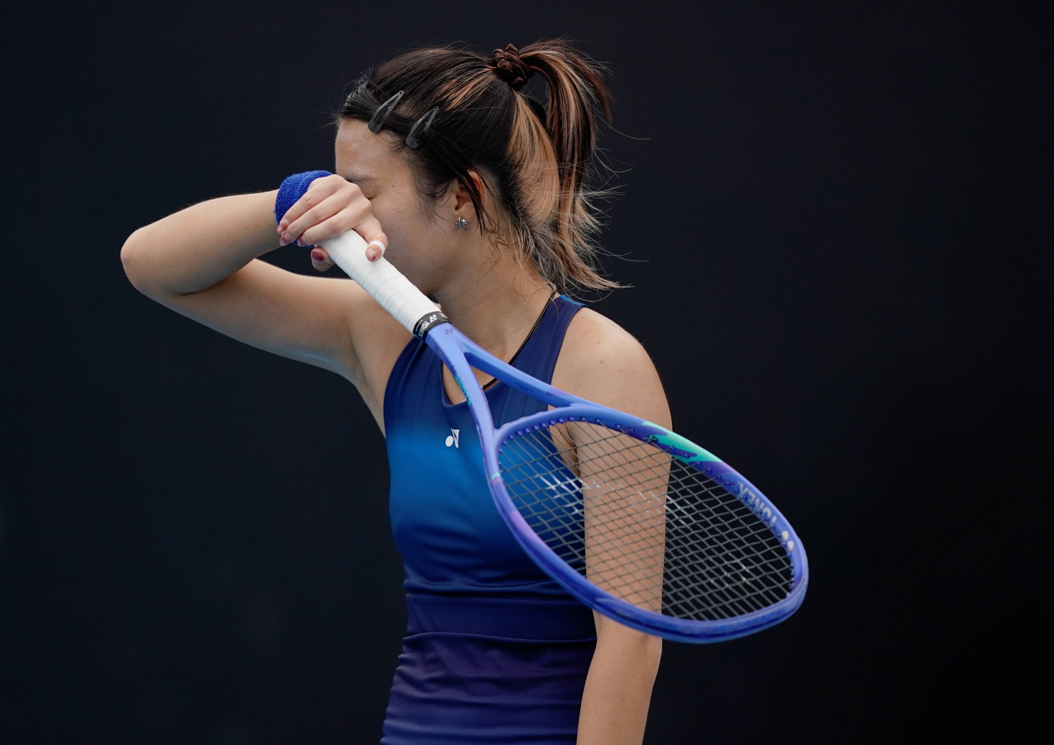 （体育）网球——澳网资格赛：马烨欣无缘正赛